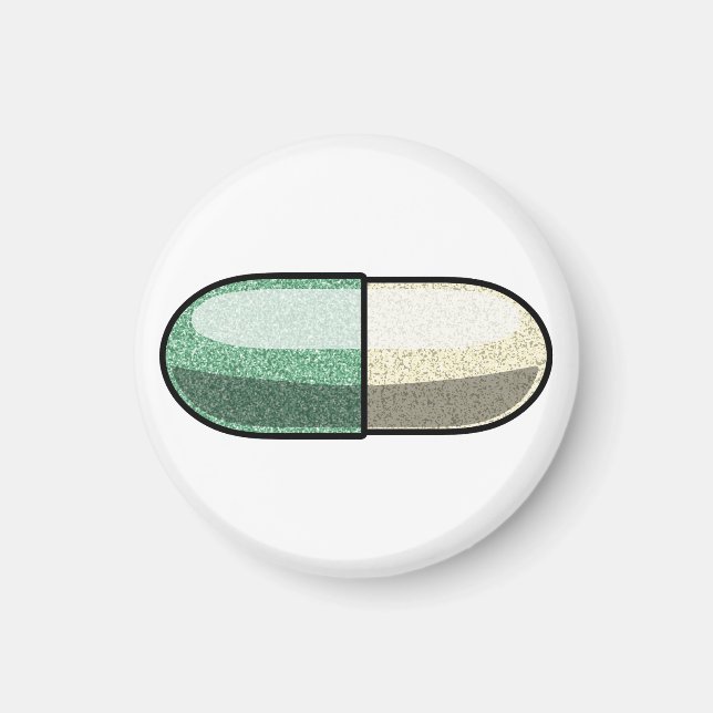 Glitter Fluoxetin Magnet (Vorne)
