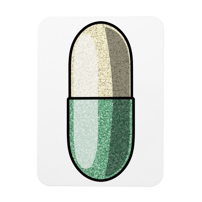 Glitter Fluoxetin Magnet (Vertikal)