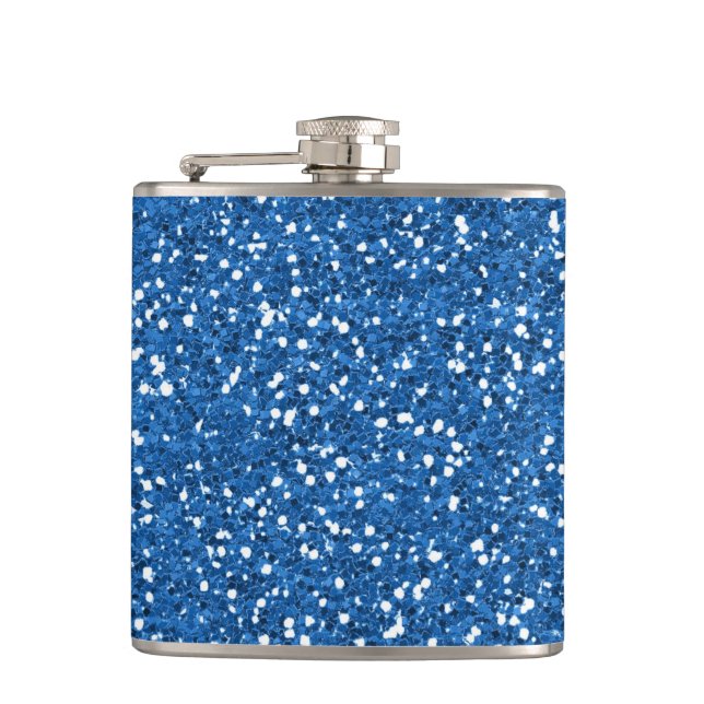Glitter-Folie-Konfetti Flachmann (Vorderseite)