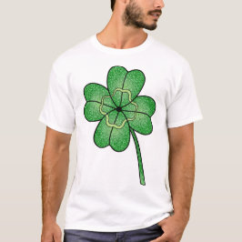 Glitter Four Leaf Clover T-Shirt