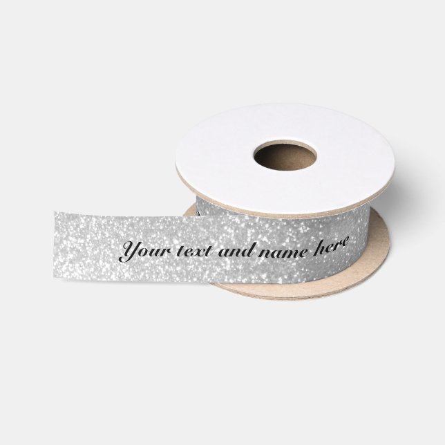 Glitter-Geschenkband des personalisierten Imitats Satinband (Spule)