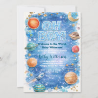 Glitter Mond Sterne Galaxy Baby Shower