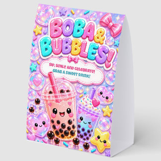 Glitter Regenbogen Squishies Party Bubble Tea Getr Tischaufsteller
