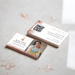 Glitter Reinigungs- und Hausmeisterdienste Foto un Visitenkarte