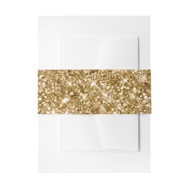 Glitterie Goldene Fossilienmuseum Einladungsbanderole (Vorderseite Beispiel)