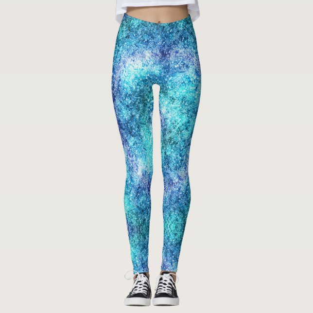 Glitterie Leggings multicolores (Devant)
