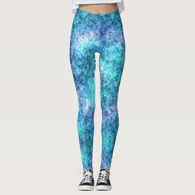Glitterie Mehrfarbig Leggings (Vorderseite)