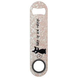 Glitterie Whimsical Black Cat-Réveillez-vous et ma