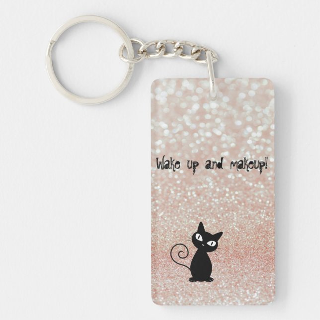 Glitterie Whimsical Black Cat-Réveillez-vous et ma (Devant)