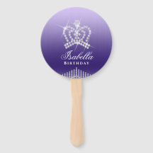 Glittering Crown Lila Lilac