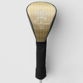Glittering Crown Luxe Gold Head Cover Golf Headcover