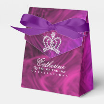 Glittering Crown Luxury Magenta
