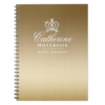 Glittering Crown Metallic Gold