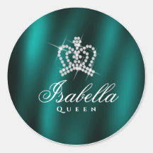Glittering Glamour Crown Green