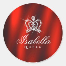 Glittering Glamour Crown Red