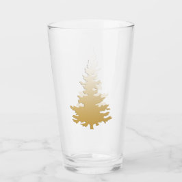 Glittering Gold Weihnachtsbaum Glas