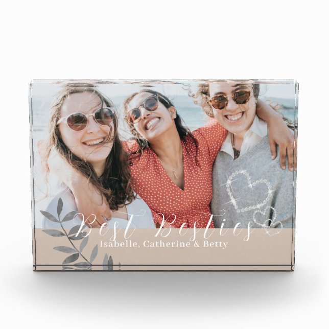 Glittering Hearts Besties Foto (Vorderseite)