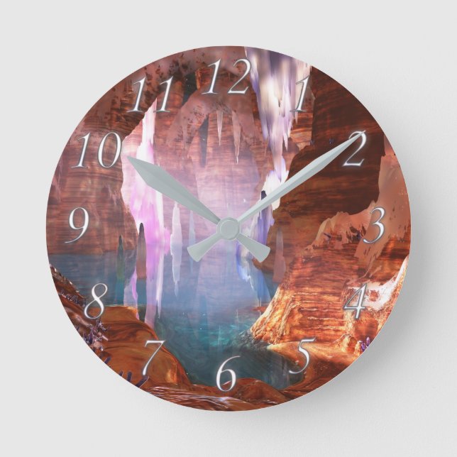 Glittering Höhlen Uhr (Vorderseite)