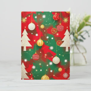 Glittering Holiday Magic Feiertagskarte