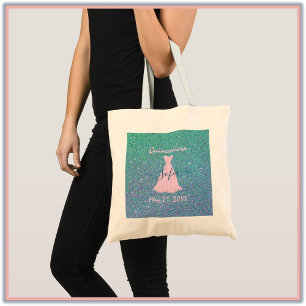 Glittering Quinceanera-Gedenken Tragetasche
