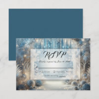 Glittering Snowy Forest Wedding