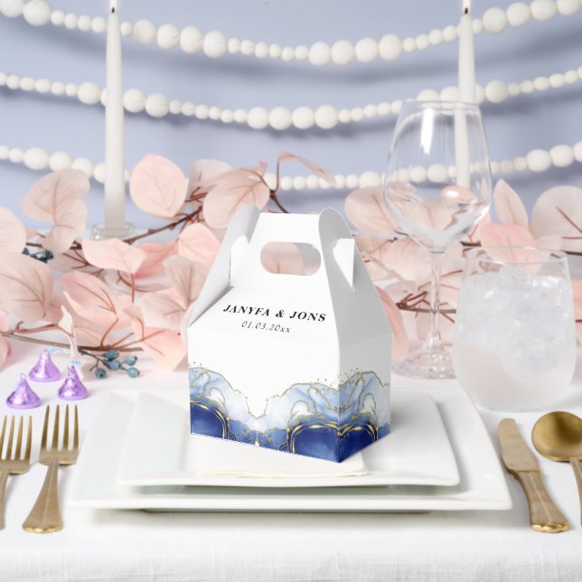 Glittermarmor  geschenkschachtel (Hochzeit)