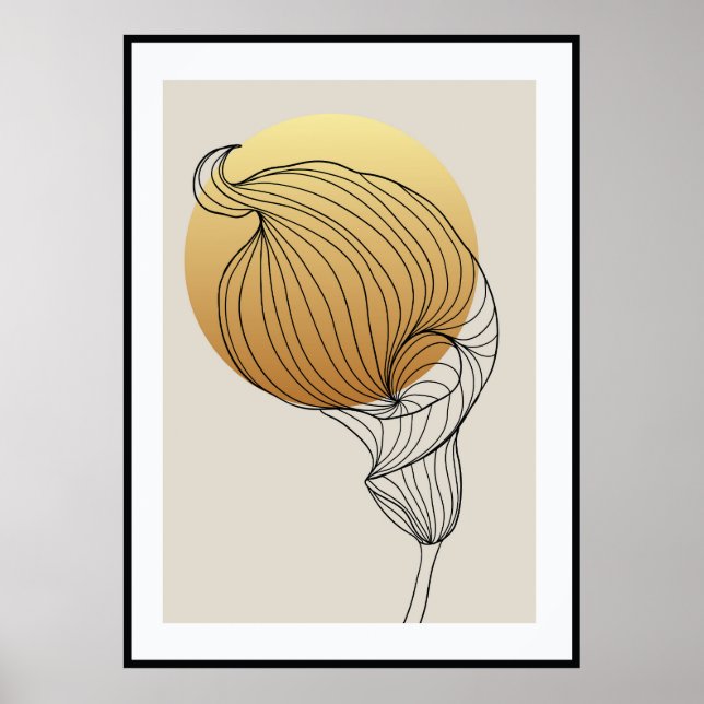 Glittertextur Poster (Vorne)