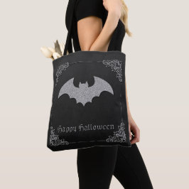 Glittery Bat Halloween Tasche