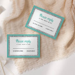 Glittery Bat Mitzvah, Tee und Silber RSVP Karte<br><div class="desc">Diese trendige Einsteckkarte weist eine fette Schrift auf der Vorderseite auf,  die in silberfarbenem Glitzer und Weiß gehalten ist und eine solide Rückfärbung aufweist. Fügen Sie den Text mithilfe des Vorlagenformulars hinzu. Ändern Sie den Schriftart,  das Layout und die Farben mithilfe der Funktion Anpassen.</div>
