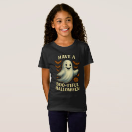 Glittery Ghost "Habe ein wunderschönes Halloween" T-Shirt