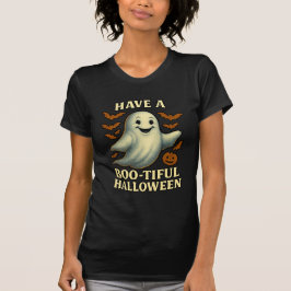 Glittery Ghost Halloween T-Shirt