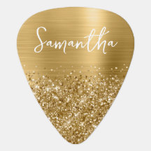 Glittery Gold Glam Name