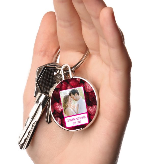 Glittery Liebe Meine Freunde teilen Schlüsselanhänger (Von Creator hochgeladen)