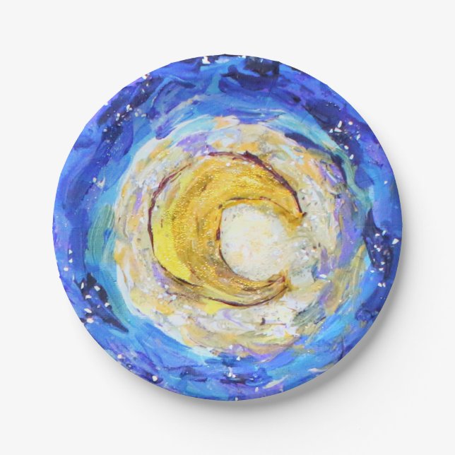 Glittery Moon Paper Teller (Vorderseite)