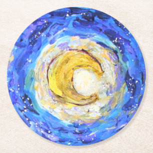 Glittery Night Untersetzer