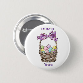 Glittery Oaster Basket Freude individuell anpassba Button