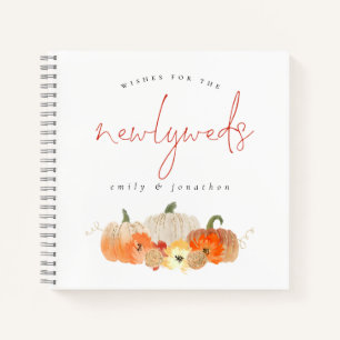 Glittery Pumpkins wünscht sich ein neues Gästebuch Notizbuch