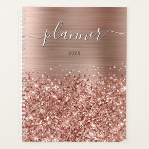 Glittery Rose Gold Glam 2025
