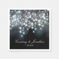 Glittery Sparkle Lights Elegante glamouröse Hochze