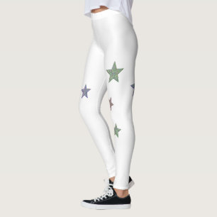 Glittery Stars Leggings