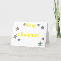 Glittery Stars Weihnachten