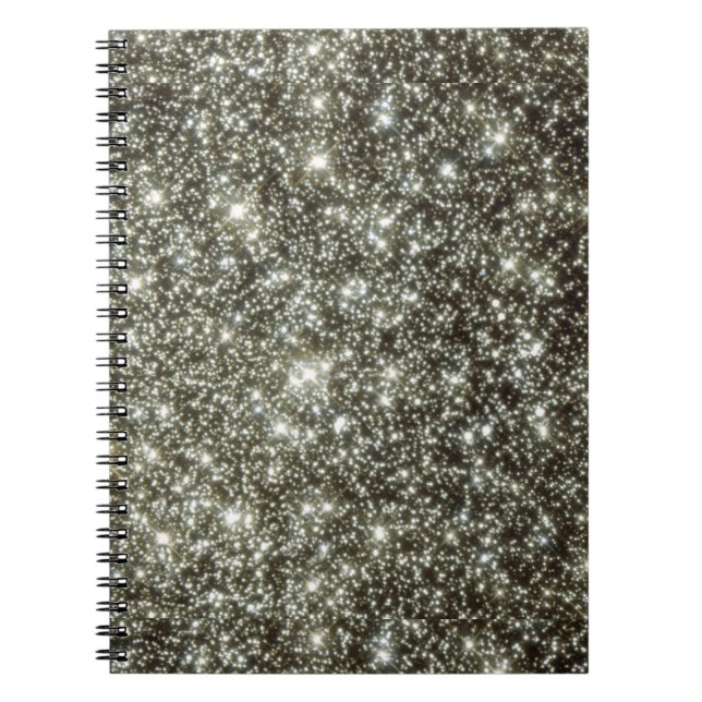 Glittery Sterne Notizblock (Vorderseite)