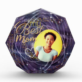 Glitttering mein Foto der besten Mama