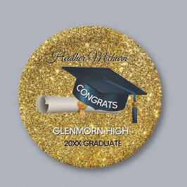 Glitz! Fun, Custom Graduation Pappteller