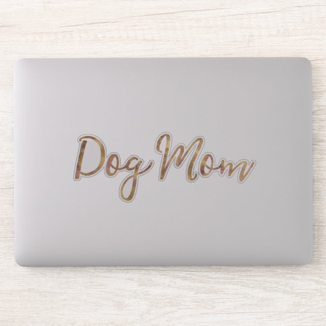 Glitz Hund Mama Aufkleber (Computer)