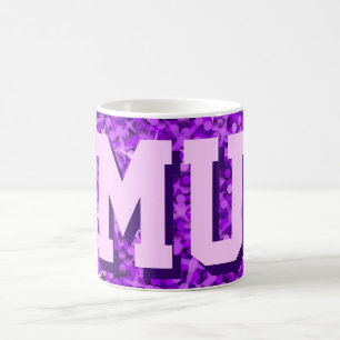 Glitz Lila Tasse "MUM"