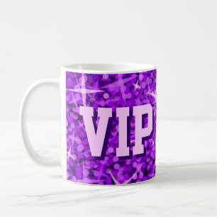 Glitz Lila Tasse "VIP MAMA"