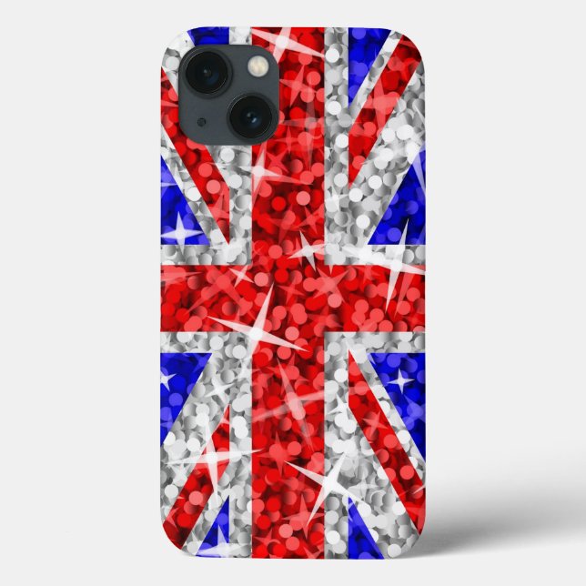 Glitz UK iPhone Case (Rückseite)