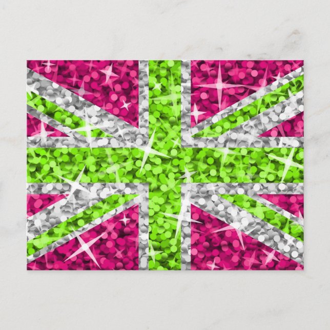 Glitz UK Limone Postkarte (Vorderseite)