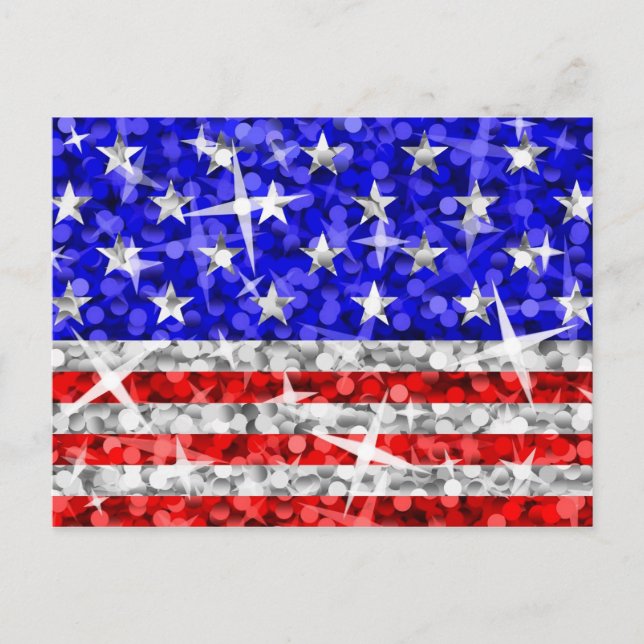 Glitz USA Postcard Postkarte (Vorderseite)
